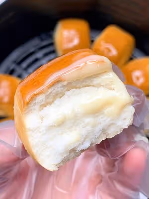空氣炸鍋別閒置了！超級好吃的烤奶香饅頭