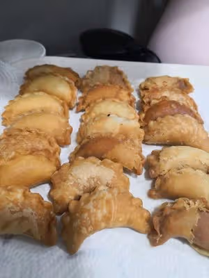 新年點心:懷舊油角(酥脆版)
