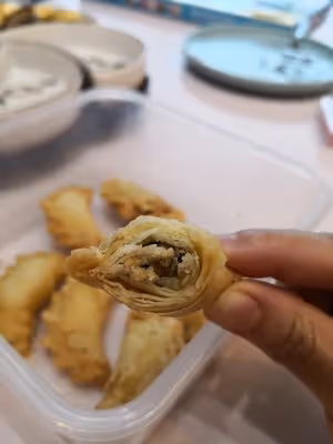 新年點心:懷舊油角(酥脆版)