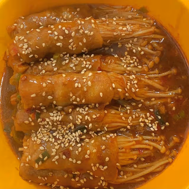 不會做飯都會做的肥牛卷金針菇