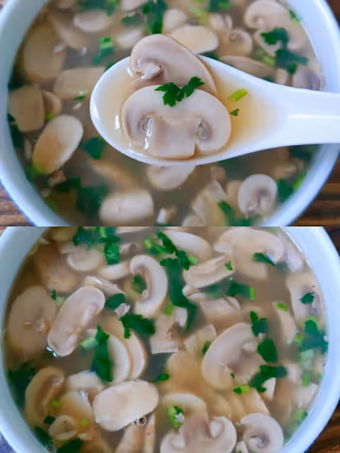 鮮甜好喝的素湯，味道絕絕子