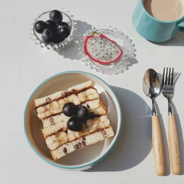 nutella 香蕉巧克力三明治