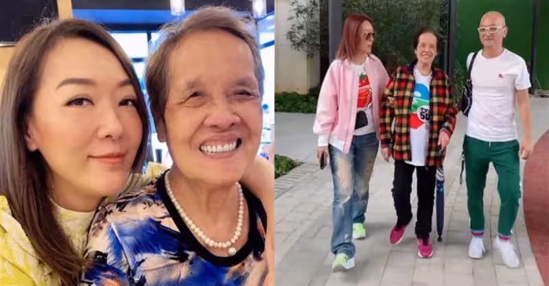 郭少蕓帶90歲老母看新家 ，郭母笑容滿面，對新居很滿意 ，網友 ：郭少蕓太孝順了