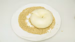 奶鹽芝麻貝果🥯超香der～超快手～發酵時間短～超好吃😋