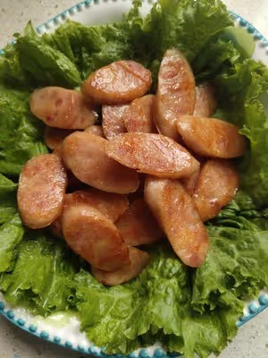 平底鍋做烤腸（整個，切片都可以）