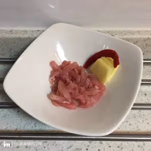 上海特色--白菜肉絲湯年糕