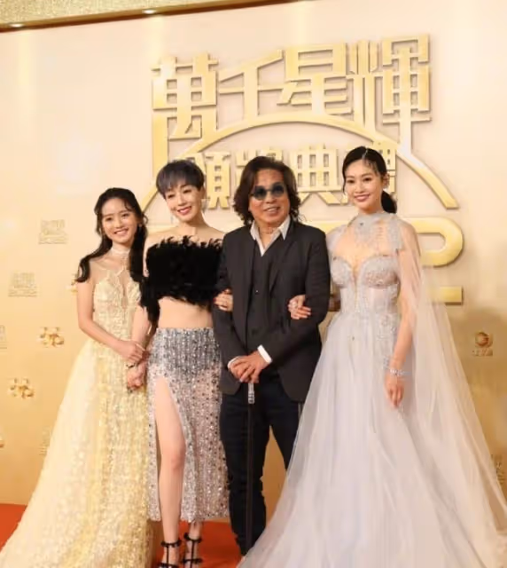 爆冷奪視後!TVB知名女星頒獎禮盛裝打扮被搭檔吐槽:像烏雞一樣