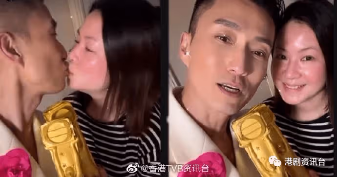 陳山聰用行動報答支持者!江美儀感激林敏驄成就她得獎