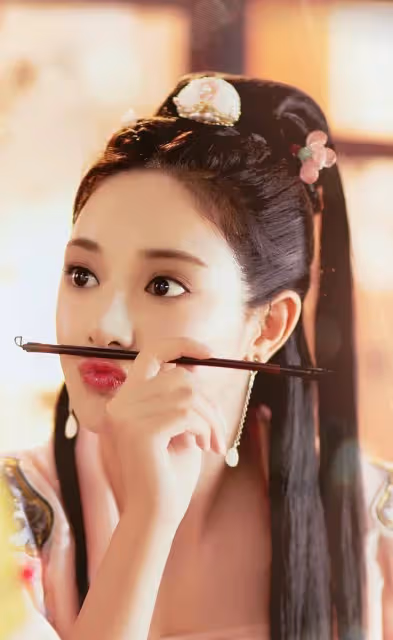 趙露思,彭小苒,鞠婧禕小花中的古裝美女,誰是90後神顏?