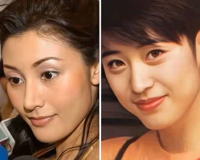 有人說長臉型不好看，但李嘉欣是長臉型，當年成為香港第一大美女