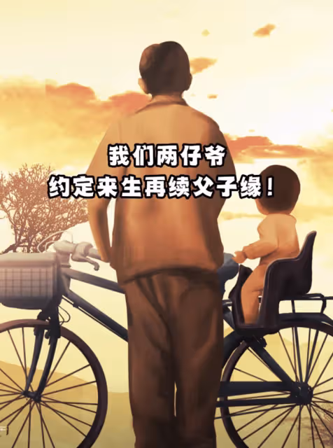 盧海潮追思會現場,哥哥盧海鵬未能前來,兒子曬祖孫合照引人淚目