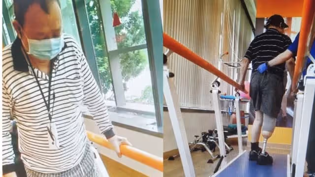 獨家！唐琥截肢後復健過程曝光
