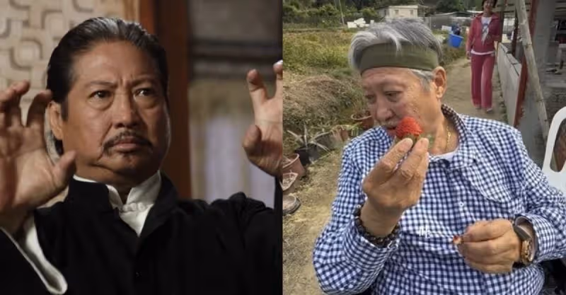 影壇大哥大「坐輪椅大口嗑草莓」慶71歲大壽　「祖孫三人開心同框」網驚：怎麼老好多