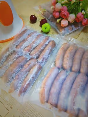 自製兒童腸 烤腸