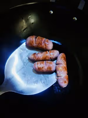 自製兒童腸 烤腸