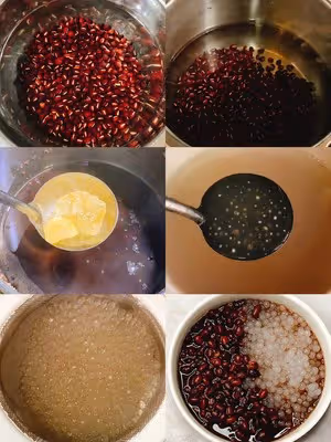 超好喝的小甜品～紅豆西米露！