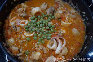 西班牙海鮮飯（paella） <302小廚房>