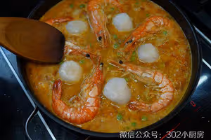 西班牙海鮮飯（paella） <302小廚房>
