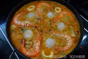 西班牙海鮮飯（paella） <302小廚房>