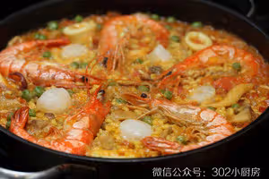 西班牙海鮮飯（paella） <302小廚房>