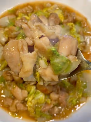 求你們都去做這個不加一滴水的娃娃菜燜雞腿肉！！