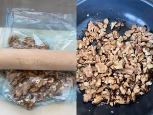 自帶氣場的奶酪核桃軟歐包