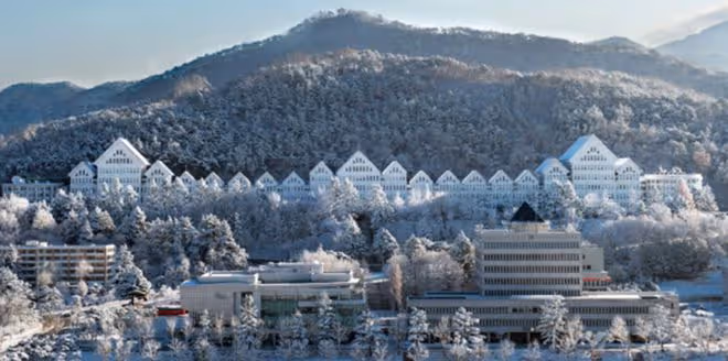 這居然是韓國大學的教學樓？