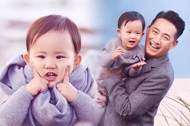 孫莉曬小女兒近照，9歲妹妹矯正大門牙引熱議，嘟嘴賣萌像黃磊