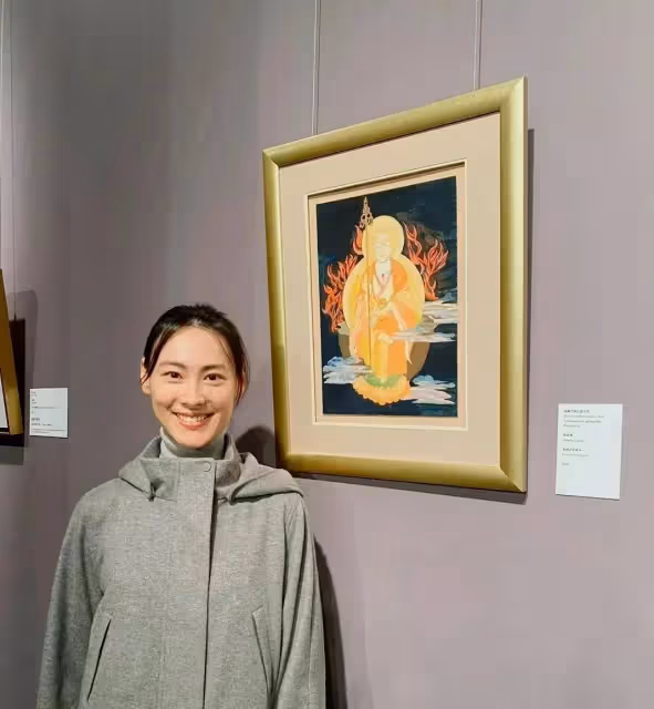 梁洛施：新年打扮樸素眼神落寞，一心向佛作畫，不想與李澤楷來往