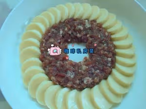 玉子豆腐蒸肉沫