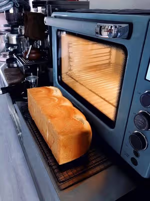 北鼎食譜創造營                    無黃油的超好吃吐司🍞