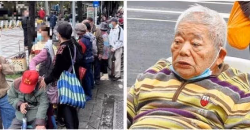 自掏腰包辦桌20年！83歲刈包吉再復出「街頭送免費便當」寒風中送暖，退休後也「放心不下街友」霸氣喊：發到我沒錢為止