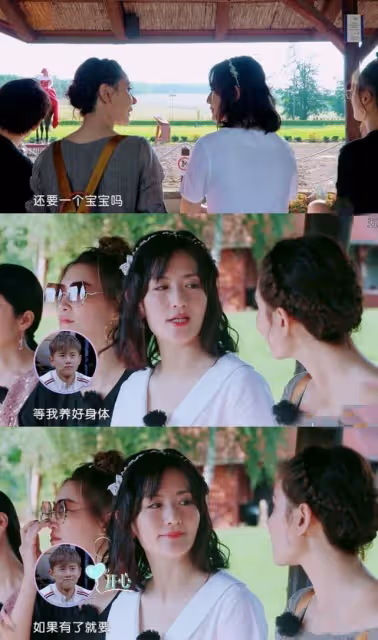 好機靈！謝娜長痘向女兒訴苦，1歲小咘芽一把抓住媽媽頭髮幫遮蓋