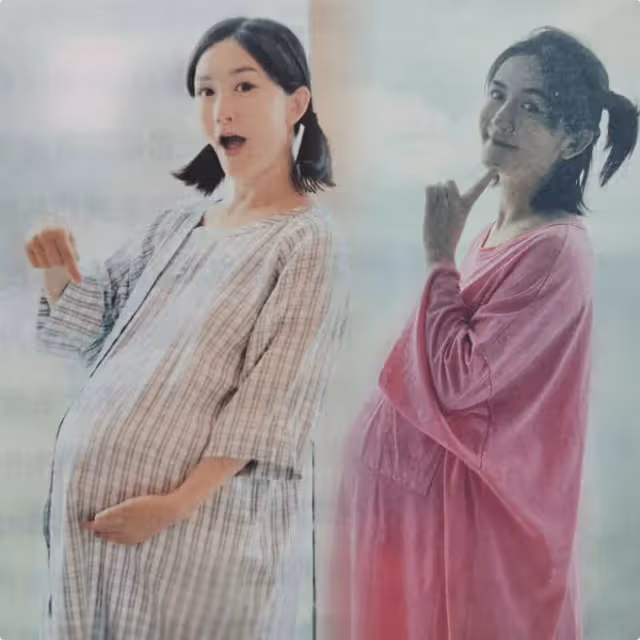 好機靈！謝娜長痘向女兒訴苦，1歲小咘芽一把抓住媽媽頭髮幫遮蓋