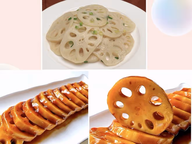 年夜飯系列菜：清炒藕片與糖醋藕片（十）