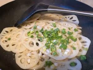 年夜飯系列菜：清炒藕片與糖醋藕片（十）