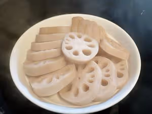 年夜飯系列菜：清炒藕片與糖醋藕片（十）
