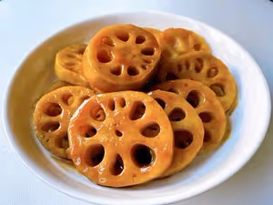 年夜飯系列菜：清炒藕片與糖醋藕片（十）