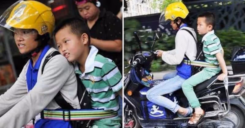 父不管！單親媽帶著9歲癲癇兒子送外賣，一天奔波十幾小時，跑到電動車沒電，從不敢休息：為了孩子多累都願意
