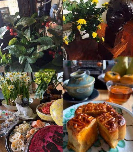 鐘楚紅享受13年獨居生活!曬出「千萬豪宅」,堆滿鮮花美食,60+依舊精緻如少女