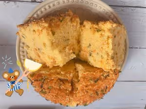 低卡蔥香肉鬆蛋糕，少糖少油無負罪感