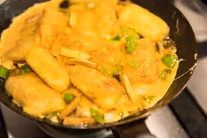 農家味-雞蛋炒麻糍