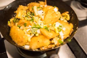 農家味-雞蛋炒麻糍