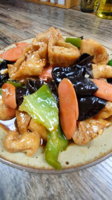 炒豆腐泡