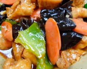 炒豆腐泡
