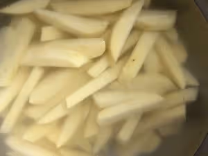 自製薯條 健康非油炸 烤箱版