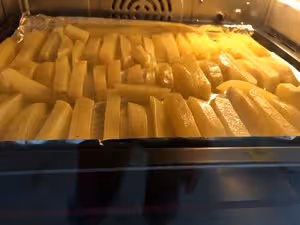 自製薯條 健康非油炸 烤箱版