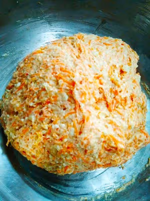 胡蘿蔔豆腐丸子