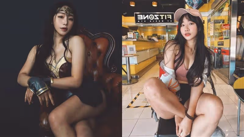 「真人春麗」高衩旗袍深蹲!本尊竟是理工女神 網驚呆狂重播:戀愛了