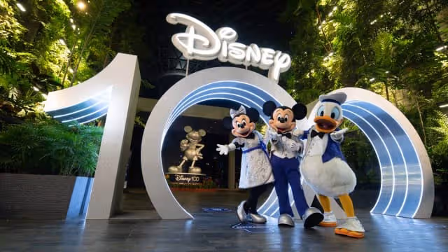 超夢幻！Disney100空降星耀樟宜